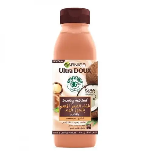 Garnier Ultra doux shamp 350ml suooth-hair food