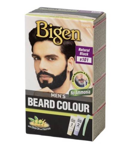 Bigen Men'S Beard Colour Natural Black 101