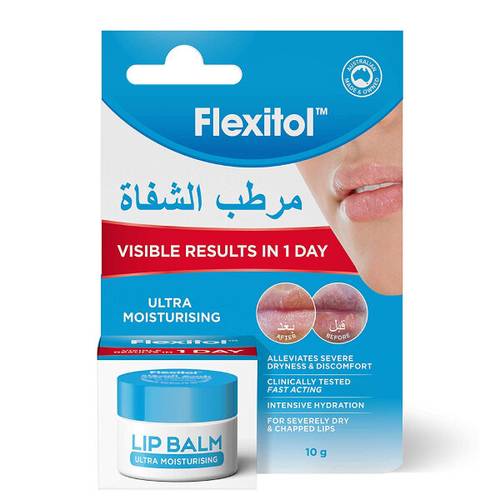 Flexitol Lip Balm Ultra Moisturising 10 g New