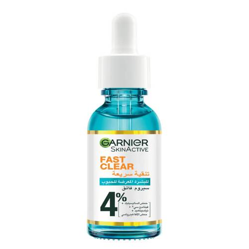 Garnier Skin Active Fast Clear Face Serum 30 ml Acne Pore Skin Vitamin C