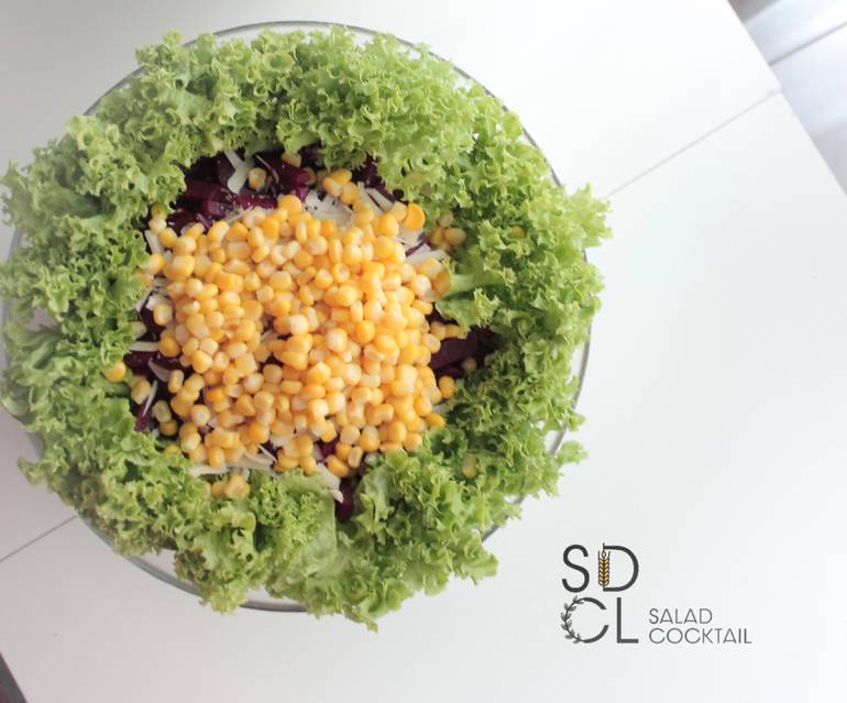 سلطة شمندر بالافوكادو