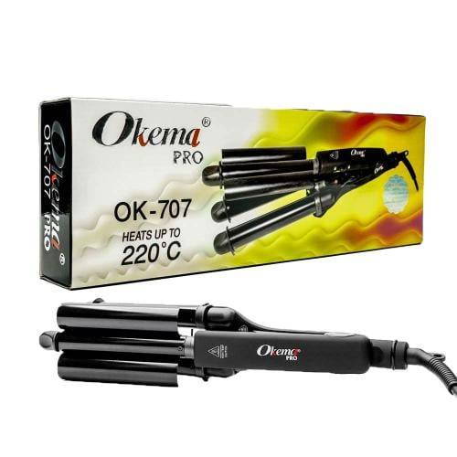اوكيما برو ويفي مموج للشعر مطلي بالسيراميك OK-707