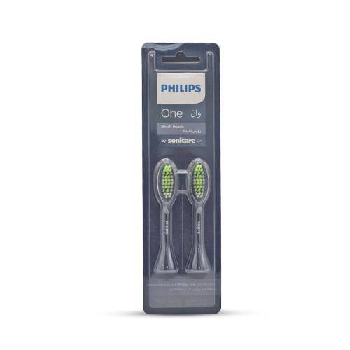 فيليبس وان رؤوس فرشاة الأسنان من Sonicare - لون أسود
