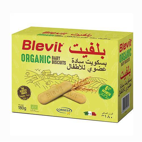 بلفيت بسكويت سادة عضوي للاطفال 180 جم