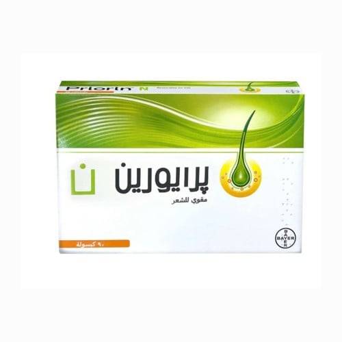 برايورين ان فيتامينات لنمو الشعر - 90 كبسولة