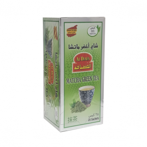 الضيافه شاي اخضر ماتشا - 25 كيس
