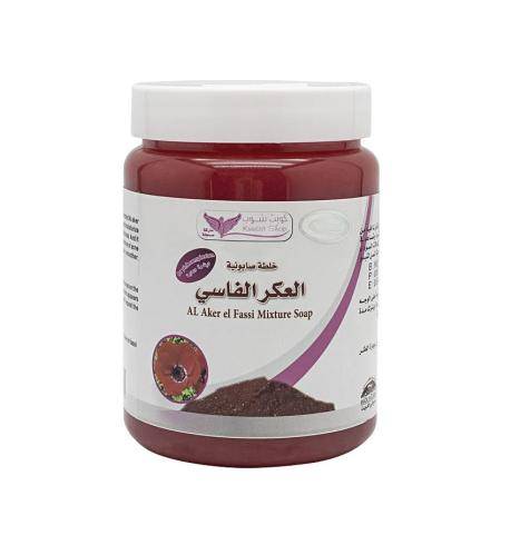 كويت شوب خلطة صابونية العكر الفاسي لبشرة وردية - 500 جرام
