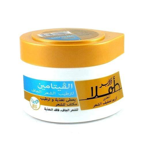 دابر املا كريم تصفيف الشعر بالفيتامين يغذي ويرطب - 140 مل