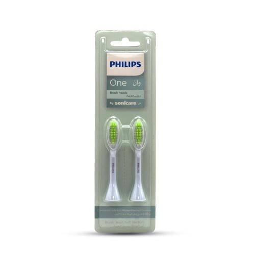 فيليبس وان رؤوس فرشاة الأسنان من Sonicare - لون أبيض