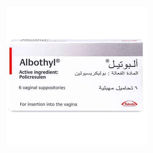 البوتيل 6 تحاميل مهبلية