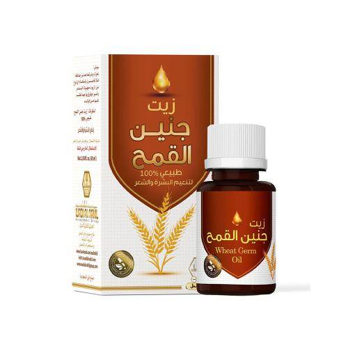 وادي النحل زيت جنين القمح لتنعيم البشرة والشعر 60 مل