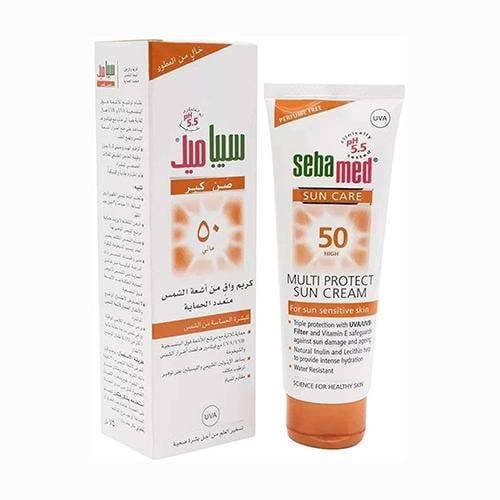 سيباميد كريم واقى شمس متعدد الحماية 50 بدون عطر 75مل