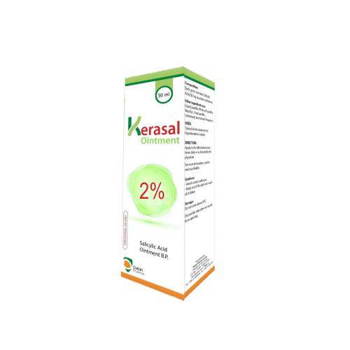 دلة فارما كيراسال مرهم حمض الساليسيليك 2% - 50 مل