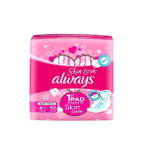 اولويز فوط صحية قطنية ماكسي سميكة طويلة 10 فوط