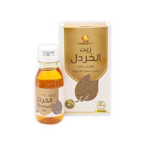وادي النحل زيت الخردل لشعر يتميز بالحيوية 125مل