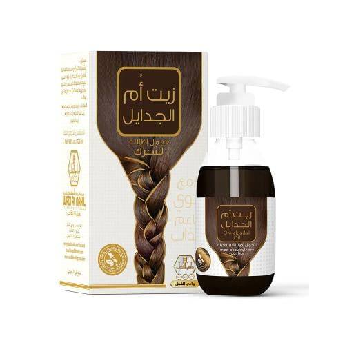 وادي النحل زيت أم الجدايل لأجمل إطلاله لشعرك - 125مل