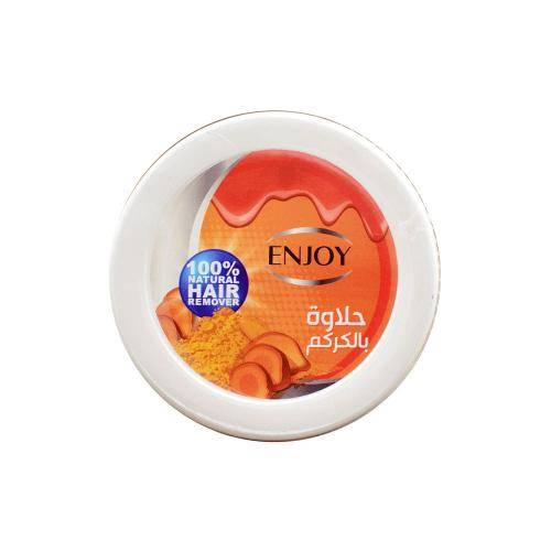 انجوي حلاوة بالكركم لازالة الشعر - 400 جم