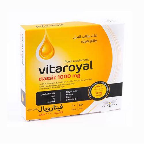 فيت رويال كلاسيك شراب عسل و غذاء ملكات التحل 100مل