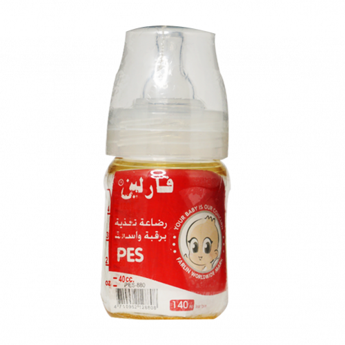 فارلين رضاعة بلاستيك 140مل PES-880