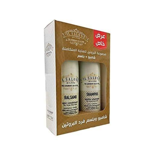 ال صالون مجموعة البروتين للعناية المتكاملة شامبو 500 مل +بلسم 500 مل