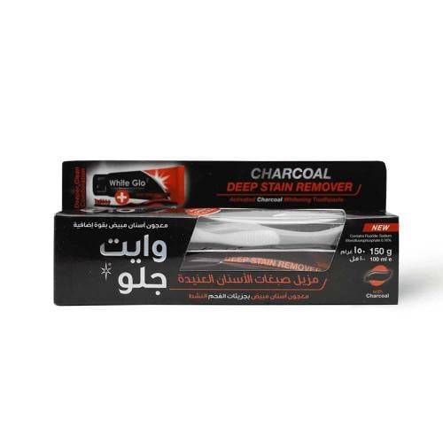 وايت جلو معجون أسنان مزيل صبغات الأسنان العنيدة بالفحم - 100 مل