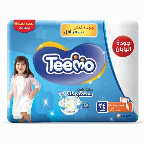 تيمو حفاضات اطفال مقاس (6) عبوة 24 حفاضة
