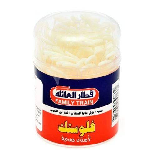قطار العائلة فلوستك لأسنان أكثر صحة 60 حبة