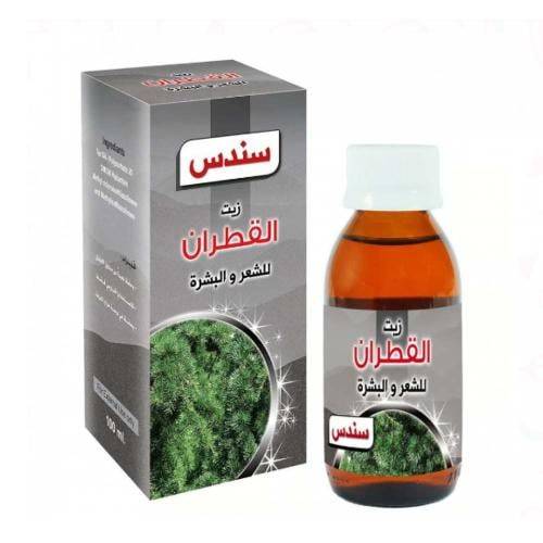 سندس زيت القطران للشعر والبشرة - 100 مل