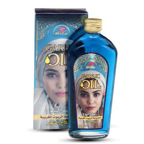 العطار زيت الثوم بمجموعة الزيوت المغربية لعلاج الشعر - 200 مل