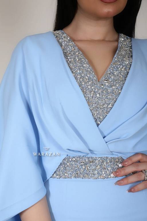 فستان سهره ناعم ماسك بستايل جديد