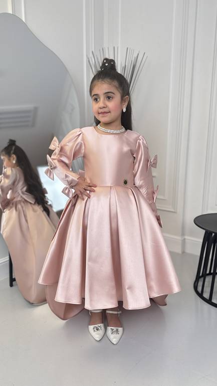 فستان بناتي سهره منفوش