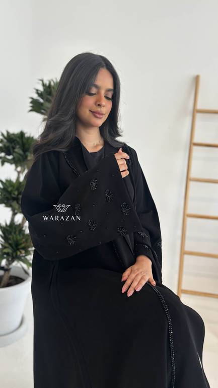 عباية للمناسبات بتطريز شك 