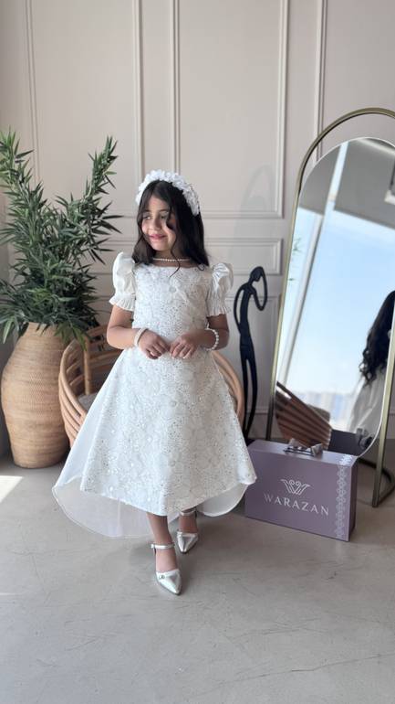 فستان بناتي سهرة فخم وانيق