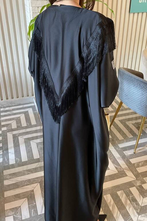 عباية بستايل ريش