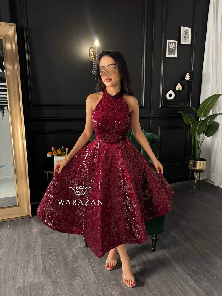 فستان سهره بلمعه 