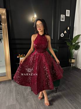 فستان سهره بلمعه 
