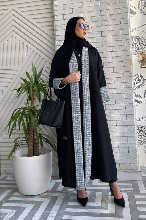 عباية شتويه انيقه بستايل السبعينات