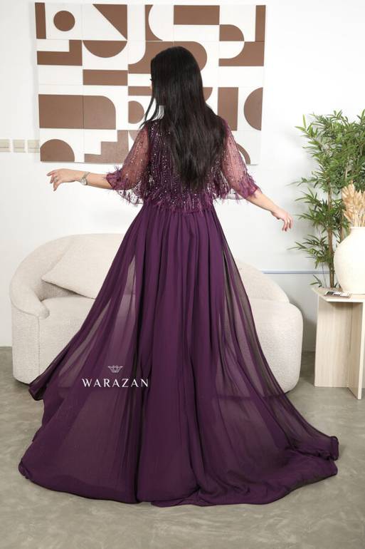 فستان ماسك سهرة قطعتين