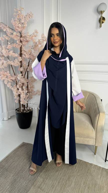 عباية كاجوال ملونة 