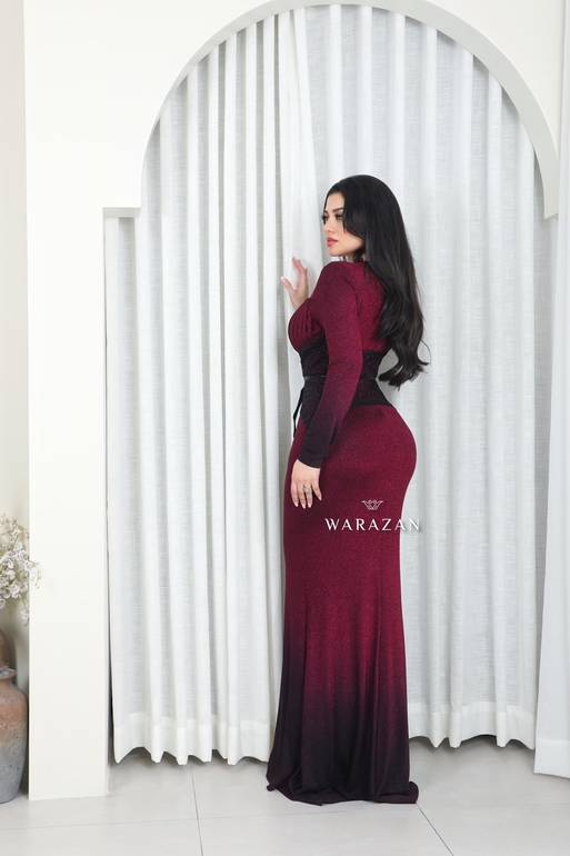 فستان سهره ماسك باكمام