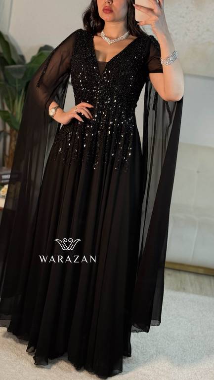 فستان سهرة شيفون
