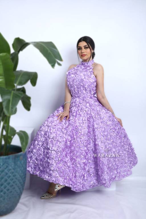 فستان ميد براندي مورد