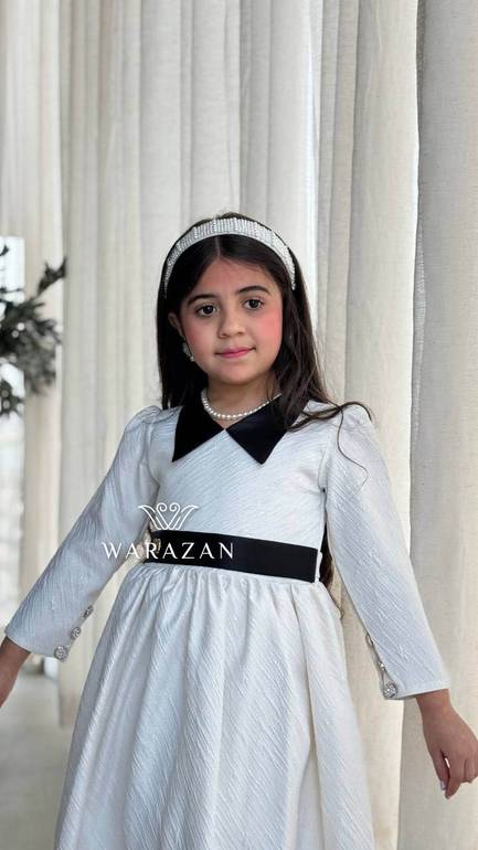فستان بناتي ميد ناعم