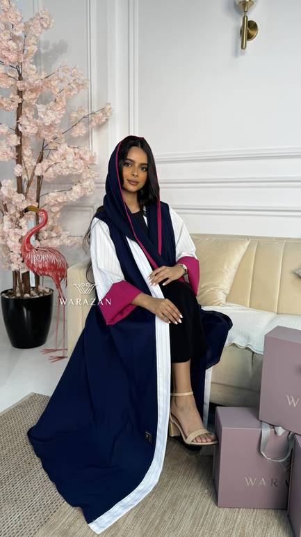 عباية كاجوال ملونة 