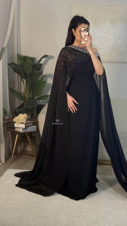 فستان سهره بقطعتين وبكرستال 