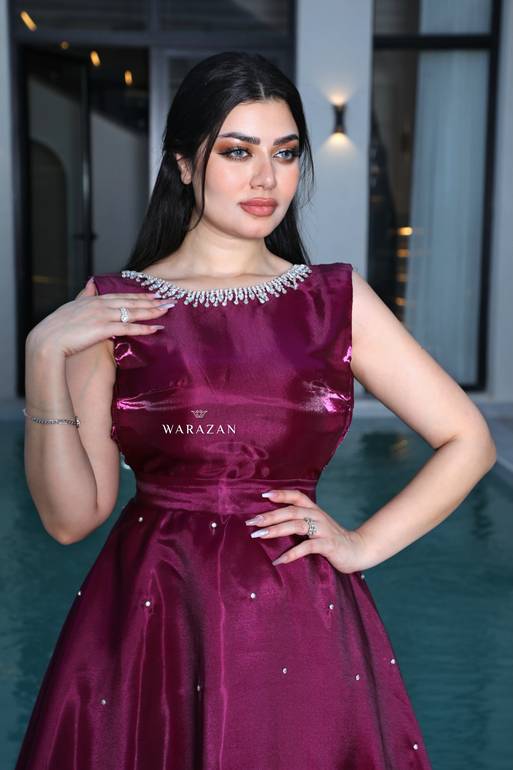 فستان سهرة ستايل جديد 