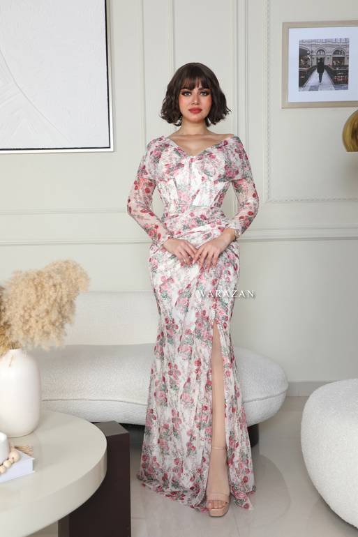 فستان مورد ماسك 