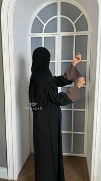 عباية رسمية  بقماش ميني ميت
