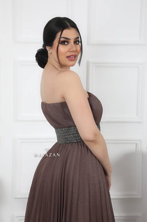 فستان توب بيليسيه بفصوص من الخصر