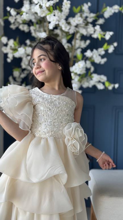 فستان بناتي انيق